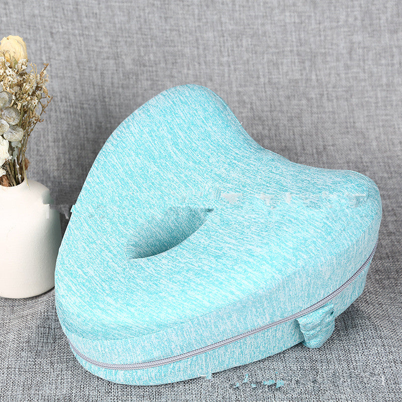 Heart-Shaped Memory Foam Leg Pillow