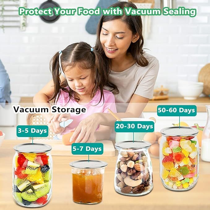 Electric Mason Jar Vacuum Sealer