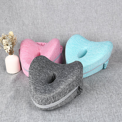 Heart-Shaped Memory Foam Leg Pillow