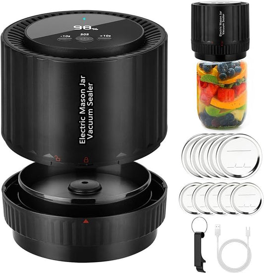 Electric Mason Jar Vacuum Sealer